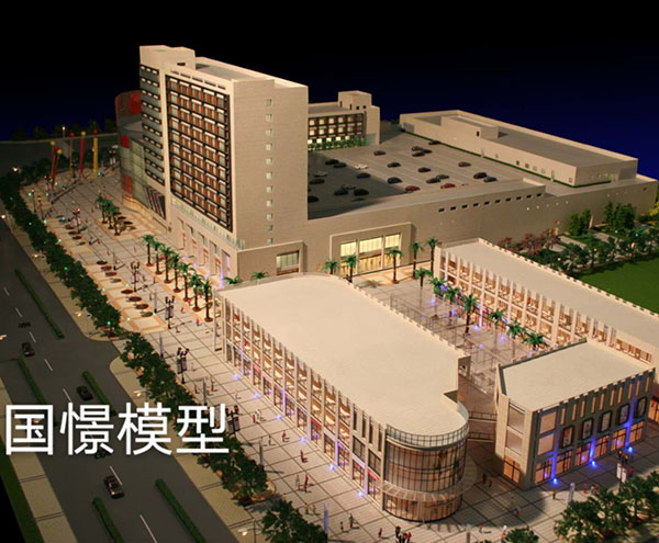 龙游县建筑模型